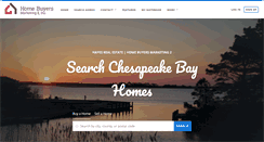 Desktop Screenshot of chesapeakebayhomesearch.com